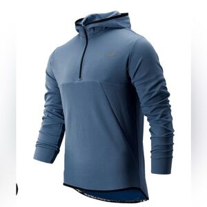 New Balance Men's Tenacity Hooded Quarter Zip